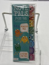 NEW Monster Pals Notes Pals Sticky Tabs
