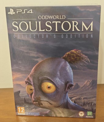 Oddworld Soulstorm Collector's Oddition PS4 Sony Playstation 4 Ps5 Upgrade