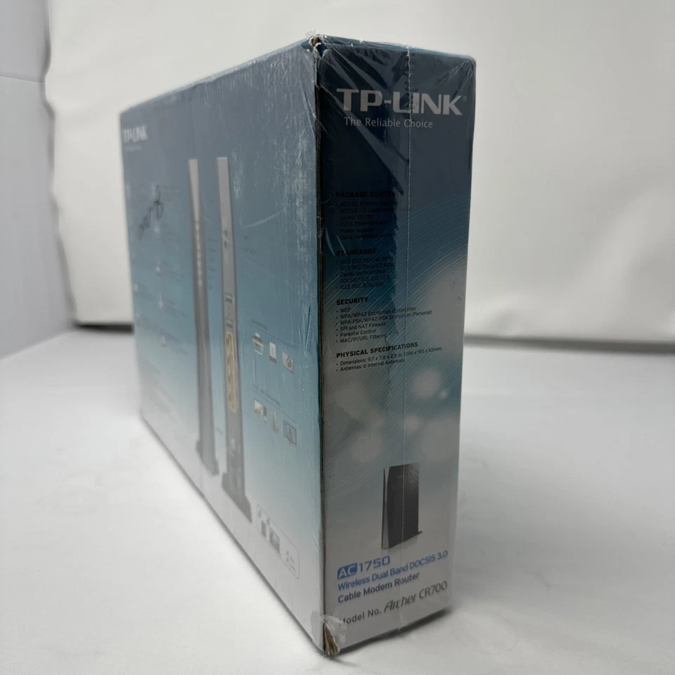 TP-LINK Archer CR700 Wireless Dual Band AC1750 DOCSIS 3.0 Cable Router Sealed - Image 4 of 4