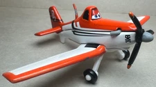 Disney Planes Qualifying Strut Jetstream Dusty Crophopper Deluxe Diecast 1:55 FC