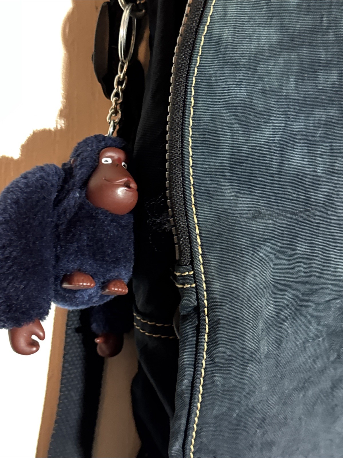 Vintage KIPLING Backpack Bag Adjustable Straps Mu… - image 4