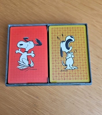 Hellmark Snoopy Cards Schulz Neue Vintage Spielkarten In Box