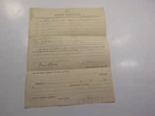 Civil War Document 1863 Colonel Packer Signature Clothing 5th Connecticut VTG