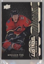 2018-19 SPx UD Black Lustrous Rookies Auto Spencer Foo #LR-SF Auto s6d