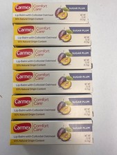 6-CARMEX COMFORT CARE SUGAR PLUM LIP BALMS NE...