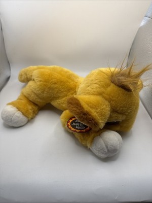 Disney Mattel König der Löwen Simba 1993 Plüschtier Unbespielt Mit Tag Rar