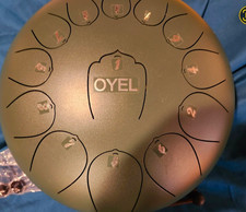 OYEL 12in 13 Note Steel Tongue Drum