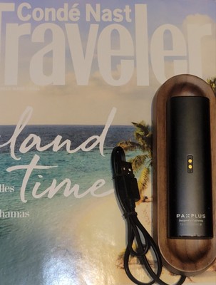 PAX Plus Onyx Black Portable With Magnetic USB Charging Dock