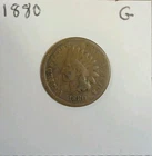 1880 INDIAN HEAD CENT GOOD 1C COPPER