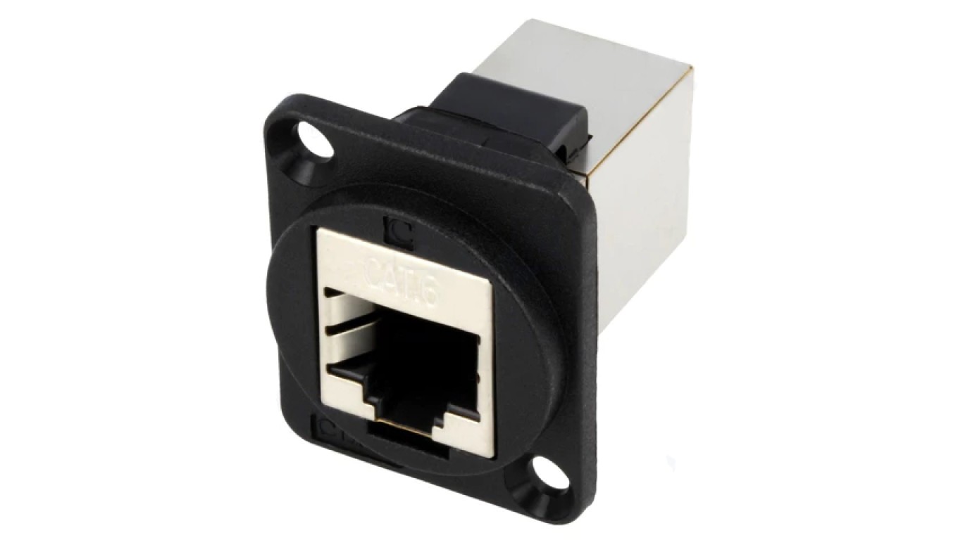 FT Connector RJ45 8p8c Cat 6 Shielded 19x24mm Plastic CP30222S