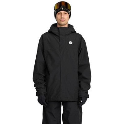 Volcom Buckthreeeighty Men's Winter Jacket, Black, Large