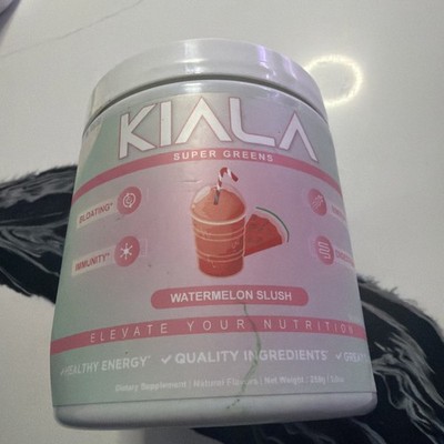 KIALA  SUPER  GREENS  WATERMELON  SLUSH 30 SERVINGS EXP 11/2026 DIGESTIVE HEALTH