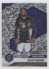 2020-21 Panini Mosaic Finals MVPs Fast Break Silver Prizm Kevin Durant #296 s1i