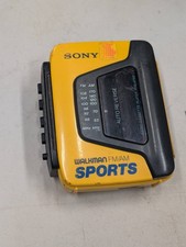 VINTAGE Sony Sports Walkman WM-AF59 AM/FM Radio Cassette Player For Parts