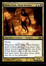 MTG Magic the Gathering Mirko Vosk, Mind Drinker Dragon's Maze Rare #85 ESE