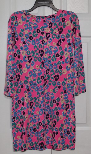 Lilly Pulitzer Corine Dress Paws Off Leopard Pink Dress Sz Small - Picture 5 of 5