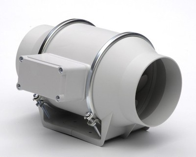 Soler & Palau TD-100 Off White 4''/100Mm Inline Mixed Flow Duct Fan