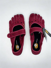 Vibram FiveFingers Women Mary Jane Breathable Barefoot Yoga Shoes Burgundy