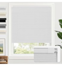 AOSKY 100 Blackout No Drill Cellular Shades Blinds for Indoor Windows, No Tools