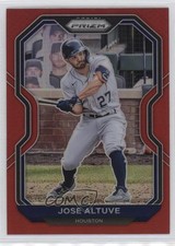 2021 Panini Prizm Tier II Red Prizm Jose Altuve #179 04br