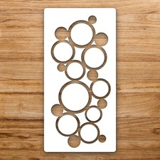 Circle Creative Large Reusable Wall Stencil For Painting DIY Home Decor Template
