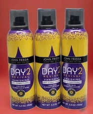 3 Pcs ~ John Frieda Day2 Revival Vanishing Dry Conditioner Spray Anti Frizz
