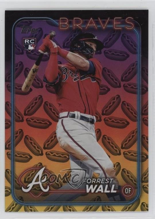 2024 Topps Series 2 Hot Dogs Forrest Wall #391 Rookie RC my8