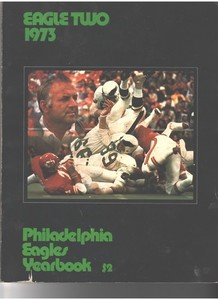 1973 PHILADELPHIA EAGLES SOFTCOVER YEARBOOK