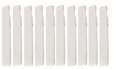 10 x Knochen-Gitarrensattel extra hoch 3 Zoll x 1/2 Zoll x 1/8 Zoll (76 x 13 ...