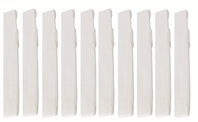 10x Bone Guitar Saddle Extra Tall 3''x1/2''x1/8'' (76x13x3mm) Luthier