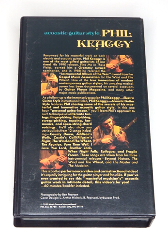 Phil Keaggy - Acoustic Guitar Style (VHS, 1991, Music Source International) Rare - Picture 2 of 3