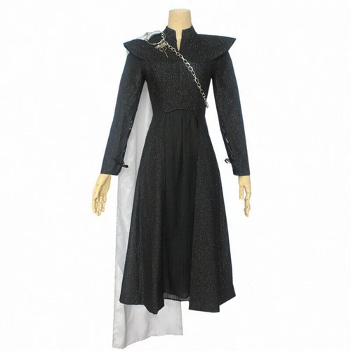 Game of Thrones Season 7 Daenerys Targaryen Mother of Dragons Costume Cosplay - Picture 8 of 12