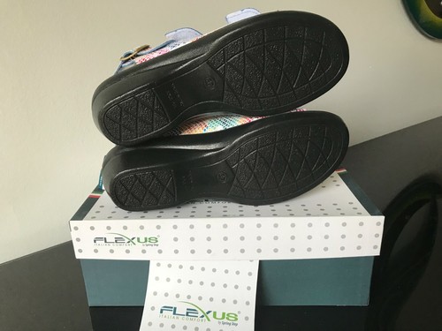 Flexus by Spring Step Women's DELICE Slingback Sandal WHITE MULTI Size 6.5-7 NIB - Picture 6 of 8
