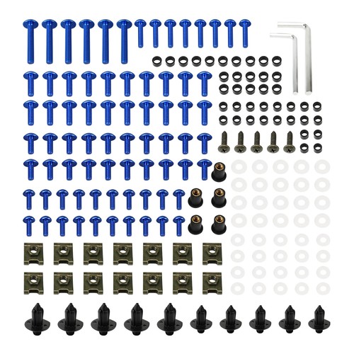 Complete Fairing Bolts Kit For Suzuki GSX250R GSX600F GSX650F GSX750F 1988-2019 - Picture 10 of 22