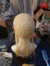 beaded cap