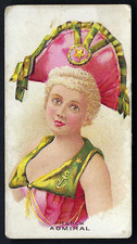 NATIONAL CIG & TOB - NATIONAL TYPES (SAILOR GIRLS) - FRENCH ADMIRAL