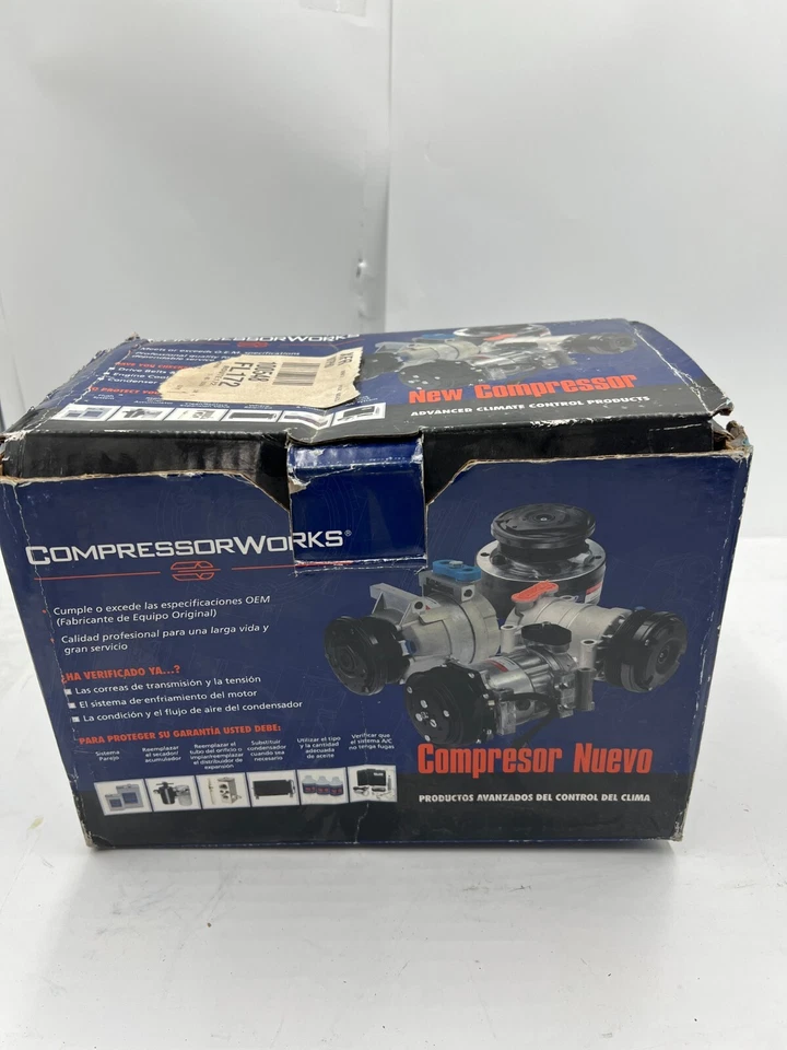 Compressor Works A/C Air Compressor For Toyota Camry 3.5L 207 08-11/Avalon 05-11 - Imagem 3 de 4