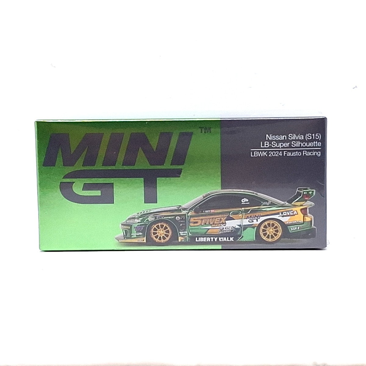 MINI GT 858 日産シルビア S15　LBWK 限定2024 MINI GT 858 Nissan S15 SILVIA LB-Super Silhouette LBWK 2024