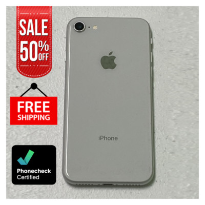 Apple iPhone 8 128GB 64GB Fully Unlocked AT&T Verizon Good Condition 4G iOS WIF