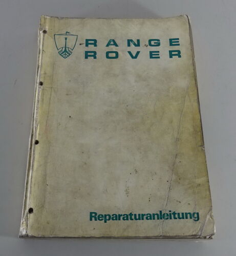 Manual De Taller / Manual De Reparación Range Rover Año 1977