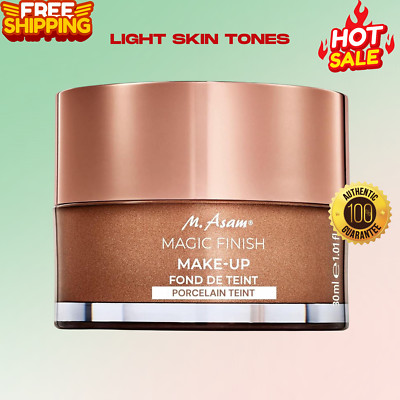 Magic Finish Porcelain Teint Make-Up Mousse   4in1 Fair Skin Tones, 1.01 Fl Oz