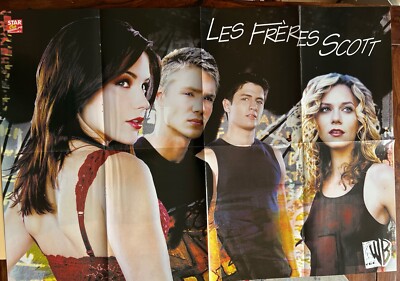 One Tree Hill Chad Michael Murray Hilarie Burton Sophia Bush Lafferty A1 Poster