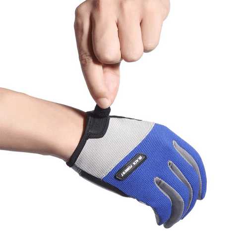 Vollfinger Fahrradhandschuhe Unisex Outdoor Radfahren Mountainbike Touchscreen Handschuhe - Bild 13 von 19