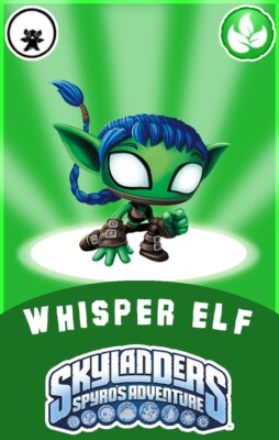 Skylanders: Spyro's Adventure Whisper Elf NFC Card