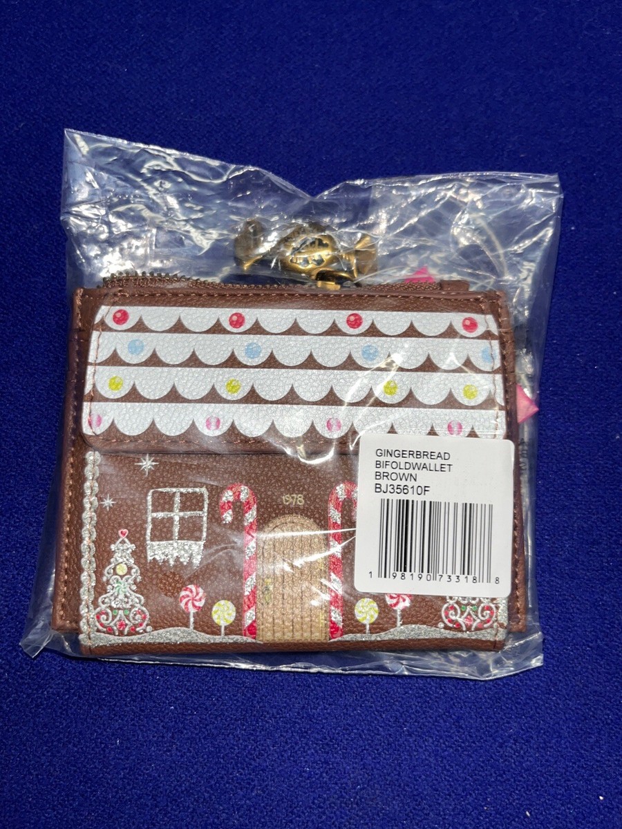 WHAT WE WANT × NATAL DESIGN ピルケース Betsey Johnson Kitsch Christmas Gingerbread BiFold Wallet New | eBay