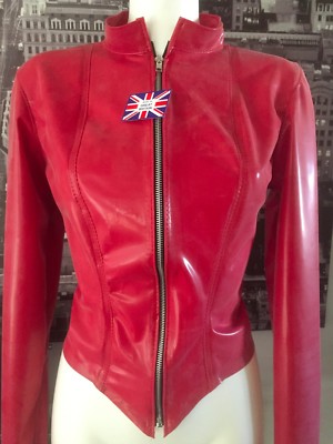 THE FEDERATION RUBBER LATEX  JACKET MALE FEMALE