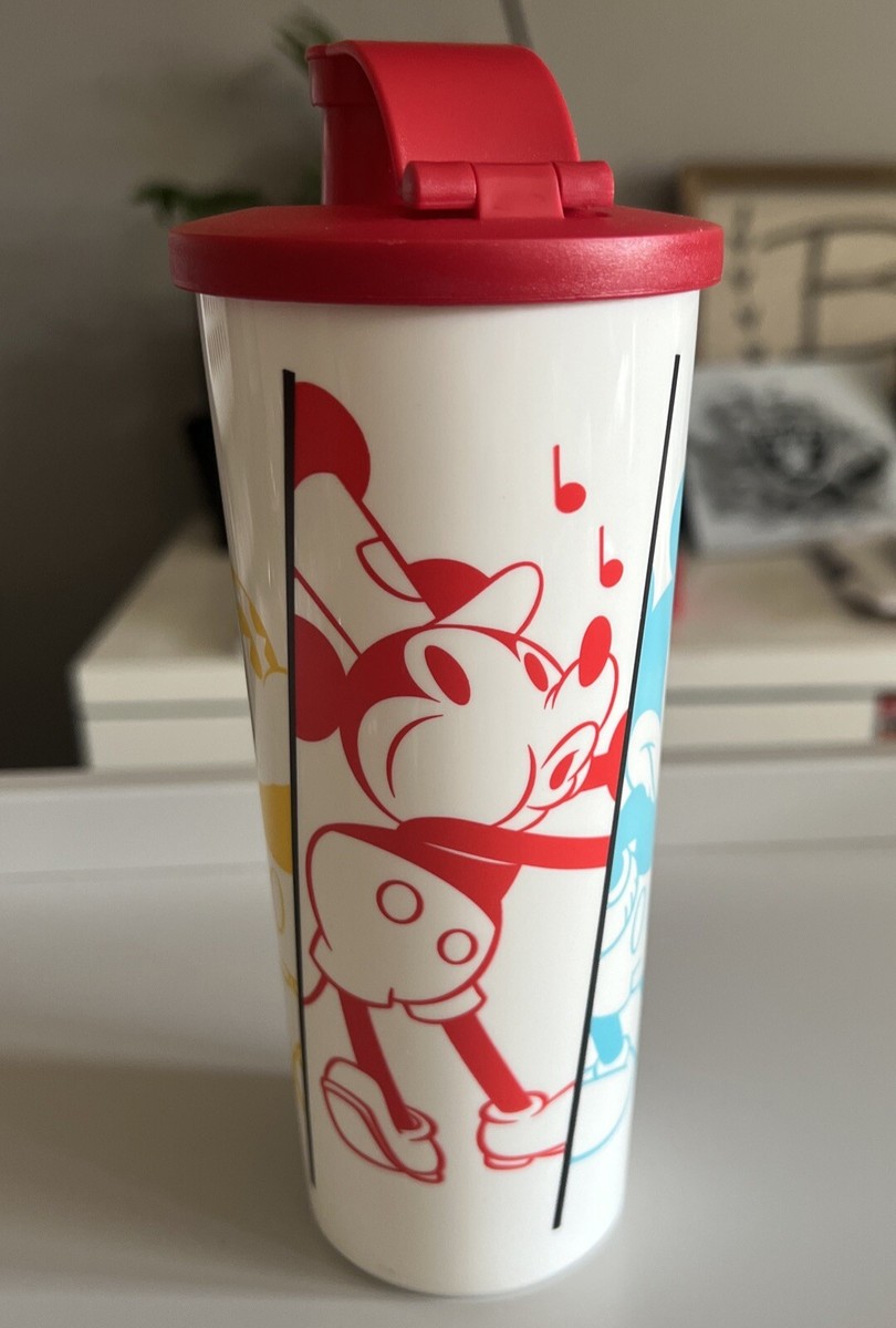 Tupperware Disney Mickey Mouse 16oz Water Dringking Bottle Tumbler