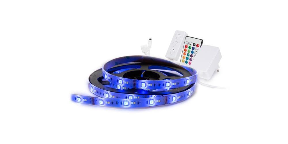 Perel RGB SMART-WI-FI-СВЕТОДИОД-STREIFEN-КОМПЛЕКТ - KALTWEI - WARMWEI - 5 м - 12 В постоянного тока 12090₽