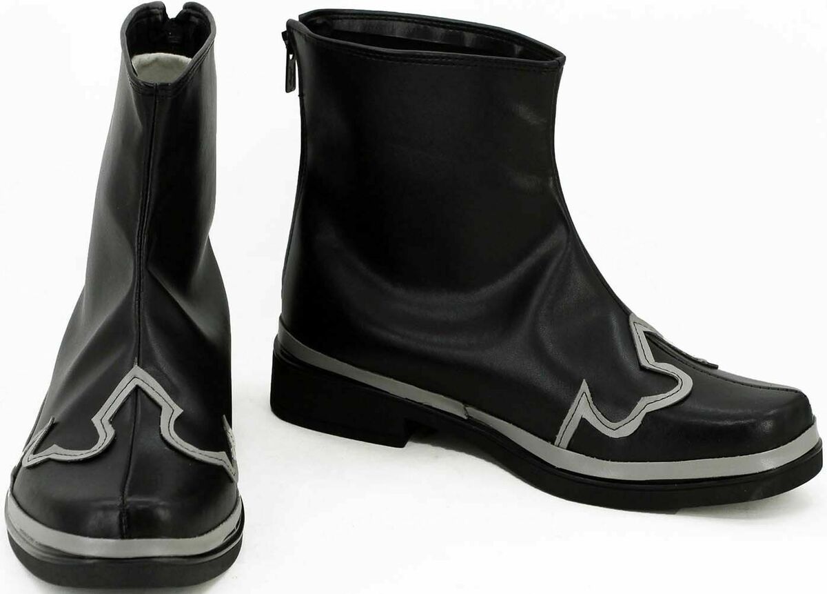 Devil May Cry 4 Dante Black Shoes Cosplay Boots