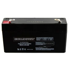 Exell 6V 1.3AH GE Simon XT ALARM REPLACEMENT BATTERY 6 Volt 1.3 Amps